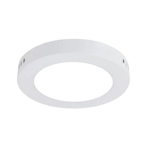 Panel Led redondo fat para sobreponer 12watts Blanco Frío - Wattko